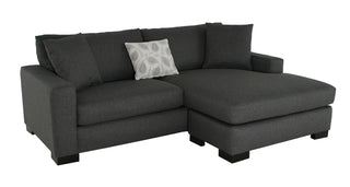 1907 Canadian Made Fabric Sofa Chaise