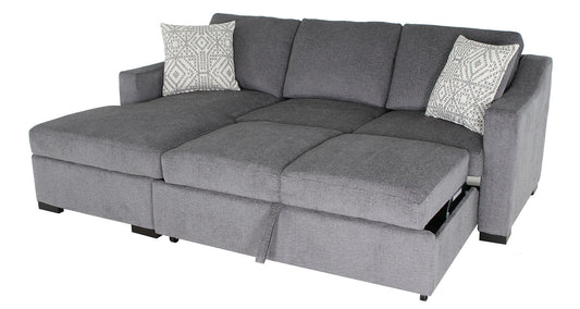 2310 Canadian Made Fabric Sofabed Sectional