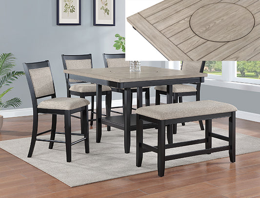 2727LG Fulton 6 Piece Counter Height Dining Set