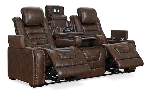Game Zone Power Reclining Sofa, Loveseat and Chair