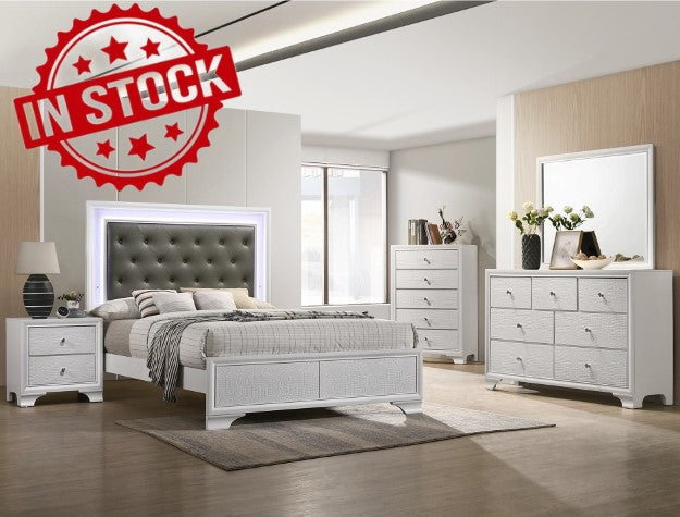 Lyssa 6 Piece Queen Bedroom Set – Luxury D Homes Furniture