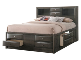 Emily Grey 8 Piece Queen Bedroom Set