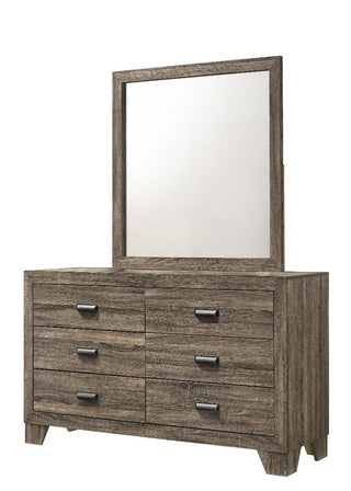 Millie 8 Piece Bedroom Suite in Weathered Gray