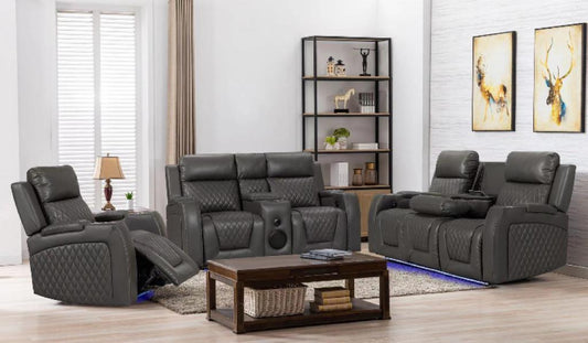 Alexa Power Recline Living room Set
