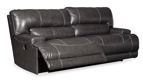 McCaskill Genuine Leather Reclining Sofa, Loveseat and Chair