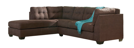 Maier 2-Piece Sectional with Chaise - Brown