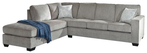 Altari 2-Piece Sectional with Chaise - Light Grey