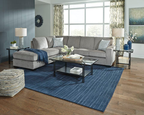 Altari 2-Piece Sectional with Chaise - Light Grey