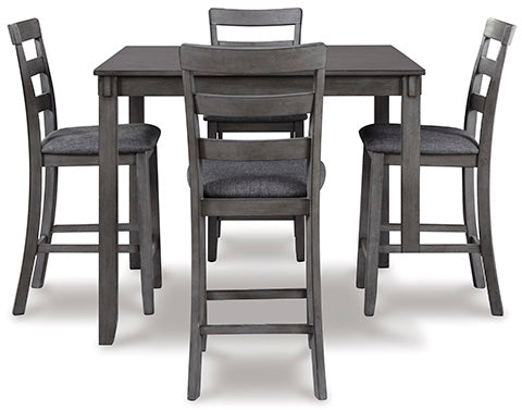 Bridson Counter Height Dining Table and 4 Chairs