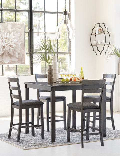 Bridson Counter Height Dining Table and 4 Chairs